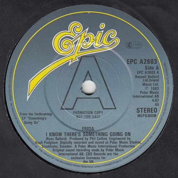 I Know There's Something Going On